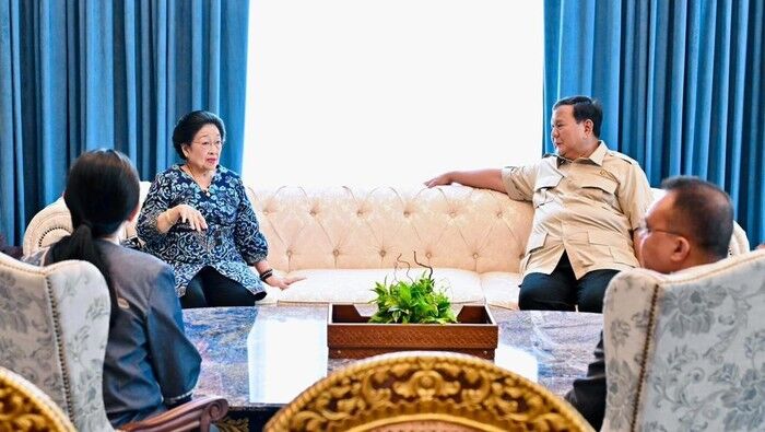 pertemuan prabowo dan megawati di istana pada 19 maret 2026 1773910900199 169
