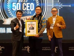 Dirut Bulog Raih Best 50 CEO Awards 2026, Rekor CBP Tembus 5 Juta Ton