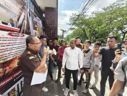 Mahasiswa Gelar Aksi Damai di Kejati Sumut, Dukung Penegakan Hukum dan Pemberantasan Korupsi