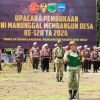 TMMD KE-128 di Kampung Tanah Rubuh Resmi Dibuka Sinergi TNI–Pemerintah Daerah Percepat Pembangunan Wilayah
