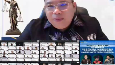 Terungkap di Webinar IPPI, Dr. Darmawan Yusuf: KUHP 2023 dan KUHAP 2025 Bagus di Teks, Menantang di Praktik
