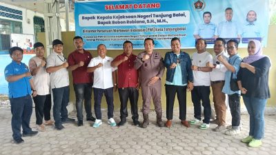Kajari Silaturahmi ke PWI Kota Tanjungbalai, Perkuat Komunikasi dan Kordinasi Kejaksaan dengan Insan Pers