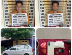 Polres Tebing Tinggi Ungkap Kasus Sabu 100 Gram di SPBU Kampung Lalang, Dua Pelaku Diamankan