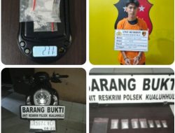 Polsek Kualuh Hulu Gagalkan Peredaran Sabu, Pemuda 24 Tahun Ditangkap, Satu Tersangka Lagi Kabur