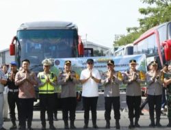 DPRD Medan Saksikan Pemberangkatan Mudik Gratis Polda Sumut 2026