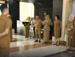 Sekretaris DPRD Medan Pamitan Dalam Apel Pagi