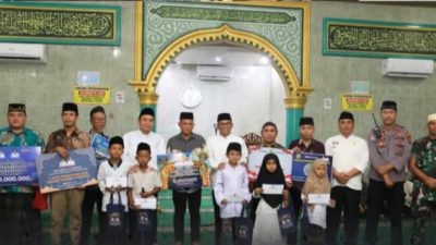 Zulkarnaen Hadiri Safari Ramadan Pemko Medan di Masjid Tawwabin, Bantuan untuk Warga Disalurkan