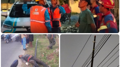 Tiga Pekerja Tersengat Listrik Saat Pasang Tiang WiFi, Satu Meninggal Dunia