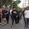 Rico Waas, Exco PSSI Arya Sinulingga, dan Dandim Membaur di CFD, Sapa Warga Medan