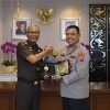 Sinergitas Aparat Penegak Hukum, Kajati Sumut Kunjungi Polda Sumut