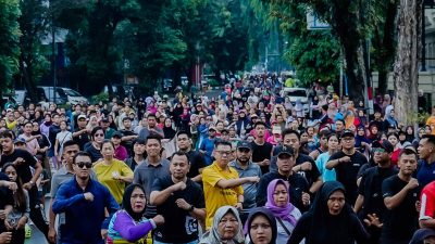 Rico Waas dan Forkopimda Berbaur Bersama Warga di CFD Medan