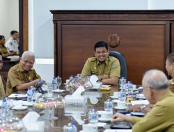 Terima Kunjungan Bupati Asahan, Bobby Nasution Pastikan Percepatan Pembangunan Infrastruktur