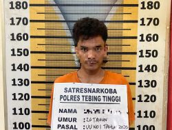 Digerebek di Kos-Kosan, Pemilik Sabu Tak Berkutik Saat Digeruduk Sat Resnarkoba Polres Tebing Tinggi