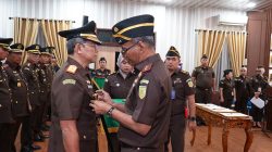 Kajati Sumut Lantik Wakajati, Aspidum Hingga 7 Kajari 