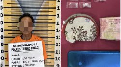 Sat Resnarkoba Polres Tebing Tinggi Tangkap Diduga Pengedar Sabu di Sipispis
