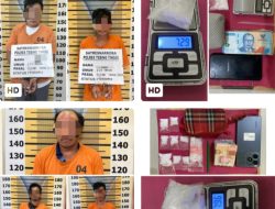Satresnarkoba Polres Tebingtinggi Gerebek Sarang Sabu di “Mentos”, Lima Pelaku Diamankan