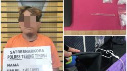 Satresnarkoba Tebing Tinggi Bongkar Dugaan Jaringan Sabu, Seorang Pria Diamankan