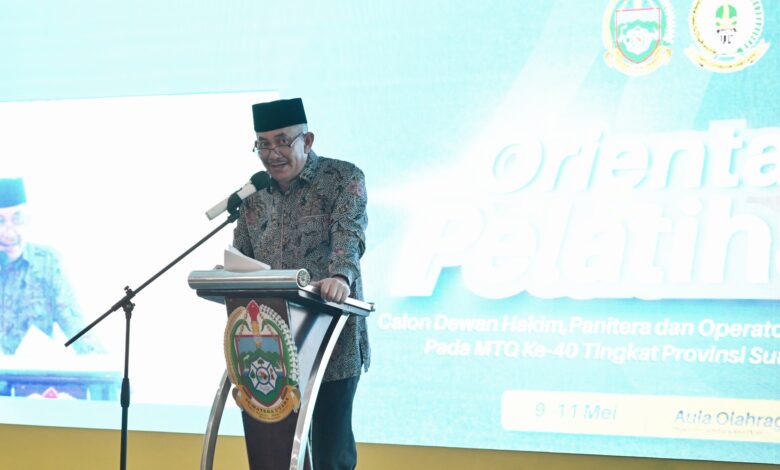 PjSekdaSumut Membuka Pelatihan Calon Dewan Hakim MTQ Tingkat Sumut 4 .jpg 780x470 1
