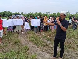 Diduga Kuasai Lahan Tak Sesuai Dokumen, Massa Desak Kapoldasu Periksa dan Tangkap Direktur PT Tambak Udang Kuala Bedagai