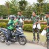 Wujud Kepedulian Sesama, Kodam XII/Tpr Bagikan Nasi Kotak dalam Aksi Jumat Berkah