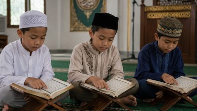Pemko Tebing Tinggi Pastikan Maghrib Mengaji Terus Berlanjut