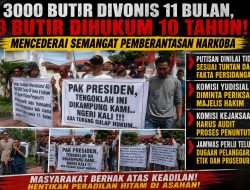 3000 Butir Ekstasi Divonis 11 Bulan, Pemilik 9 Butir Dihukum 10 Tahun! Massa Guncang PN dan Kejari Kisaran, Dugaan “Peradilan Hitam” Mencuat