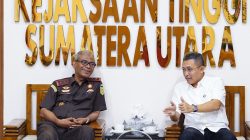 Direktur PT Hutama Karya Temui Kajati Sumut, Bahas Isu Strategis Pembangunan Infrastruktur