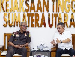 Direktur PT Hutama Karya Temui Kajati Sumut, Bahas Isu Strategis Pembangunan Infrastruktur