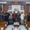 Komandan Kodaeral I Bersama Jajaran Bea Cukai dan Pelindo Belawan Kunjungi Kejati Sumut
