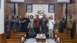 Komandan Kodaeral I Bersama Jajaran Bea Cukai dan Pelindo Belawan Kunjungi Kejati Sumut
