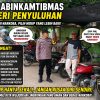 Bhabinkamtibmas Polsek Tanjungbalai Selatan Ajak Warga Jaga Keamanan Lingkungan dan Lawan Hoaks