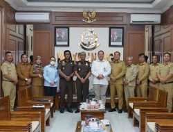 Jalin Koordinasi dan Penguatan Sinergitas, Bupati Batubara Baharuddin Siagian Kunjungi Kejati Sumut