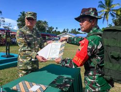 TMMD Ke-129 Resmi Dibuka di Humbahas, TNI dan Pemda Bersinergi Buka Akses Jalan Desa Terisolir