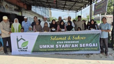 Gerai UMKM Syariah Sergai Dibuka, Siap Perkuat Ekonomi Rakyat Lewat Sembako Murah