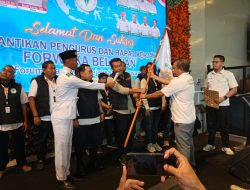 Forwaka Belawan Dilantik, Irfandi: Tingkatkan Profesionalisme