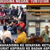 Wong Serahkan Tuntutan Mahasiswa ke Badan Aspirasi DPR RI