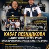 Kasat Narkoba Polres Tanjungbalai Hadiri Konferensi pers Ungkap Narkoba Polda Sumut