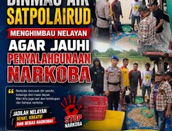 Binmas Air Polres Tanjung Balai Imbau Nelayan Jauhi Narkoba saat Melaut
