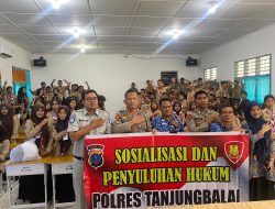 Edukasi Hukum dan Keselamatan Jalan, Polres Tanjung Balai Sambangi Siswa SMA Negeri 3