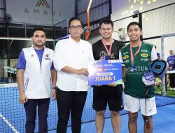 Tutup Turnamen Padel, Wali Kota Medan Ajak Masyarakat Jadikan Semangat Olahraga Sebagai Energi Baru Membangun Medan