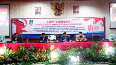 DPRD Tebing Tinggi Gelar Paripurna Dengarkan Pidato Presiden dan Penyampaian Keterangan Pemerintah atas RUU APBN 2027