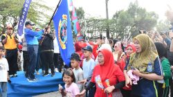 Belawan Bergerak, Kodaeral I Rangkul Masyarakat dalam Semangat Hidup Sehat