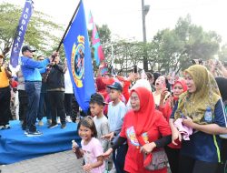 Belawan Bergerak, Kodaeral I Rangkul Masyarakat dalam Semangat Hidup Sehat