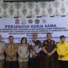 Kajari Kota Tanjungbalai Bobon Robiana Ikuti Penandatanganan Nota Kesepahaman dan PKS Percepatan Pendaftaran Tanah Wakaf