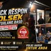Respon Cepat Laporan Call Center 110, Polsek Sei Tualang Raso Amankan Lokasi Masuknya Orang Tak Dikenal