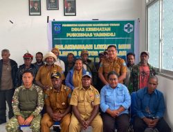 Wujudkan Kemanunggalan TNI-Rakyat, Satgas Pamtas RI-PNG Kewilayahan Yonif 645/Gty Laksanakan Anjangsana Penuhi Undangan Puskesmas