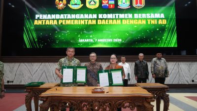 TNI AD dan Empat Pemda Sepakati Pengelolaan Sampah Berbasis Teknologi