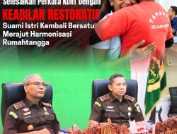 Kejaksaan Negeri Medan Selesaikan Perkara KDRT Dengan Keadilan Restoratif, Suami Istri Kembali Bersatu Merajut Harmonisasi Rumahtangga