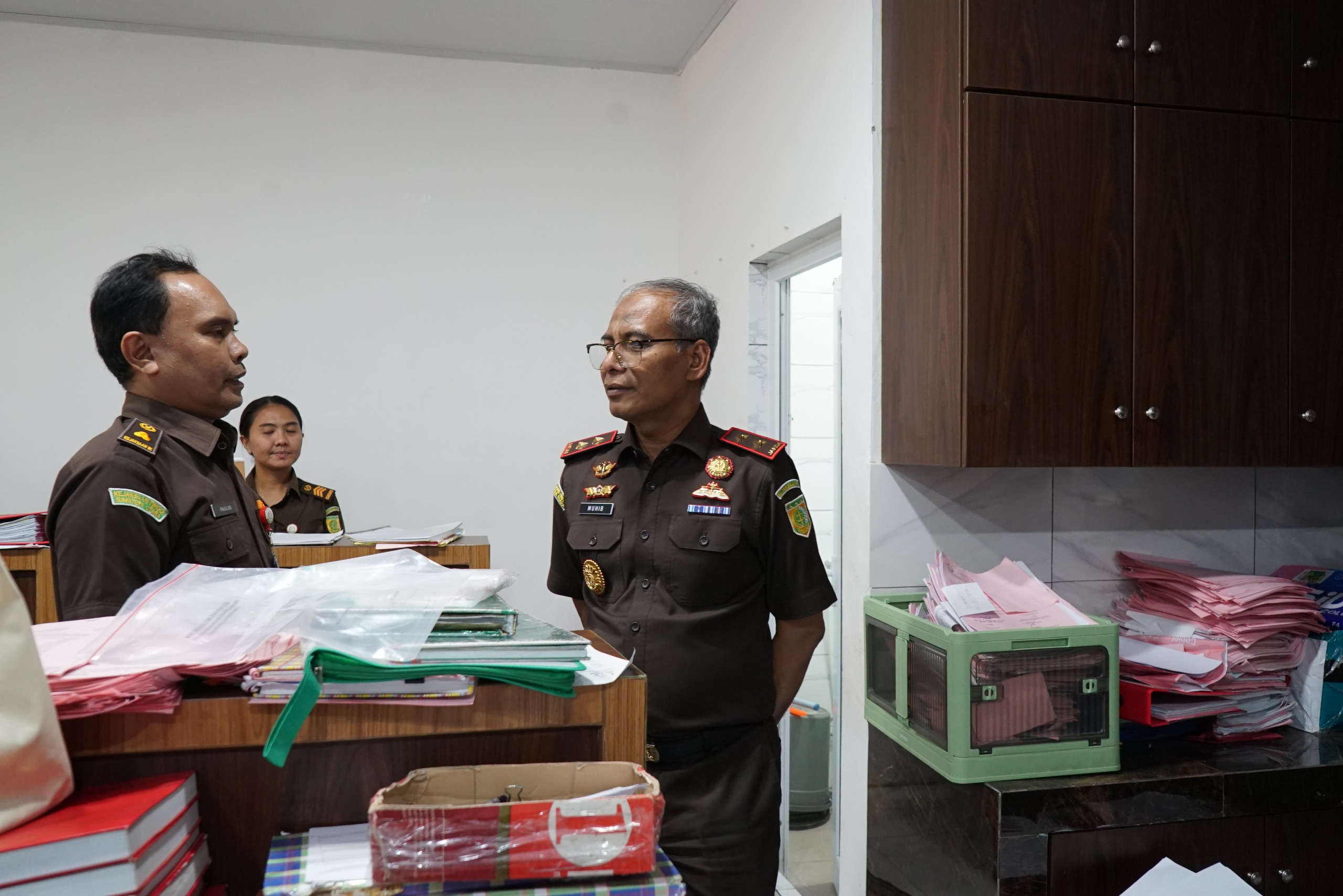 Pastikan Kesiapan Jajaran Dalam Penegakan Hukum, Kajati Sumatera Utara Inspeksi Kejaksaan Negeri Medan 4 IMG 20260805 WA0162