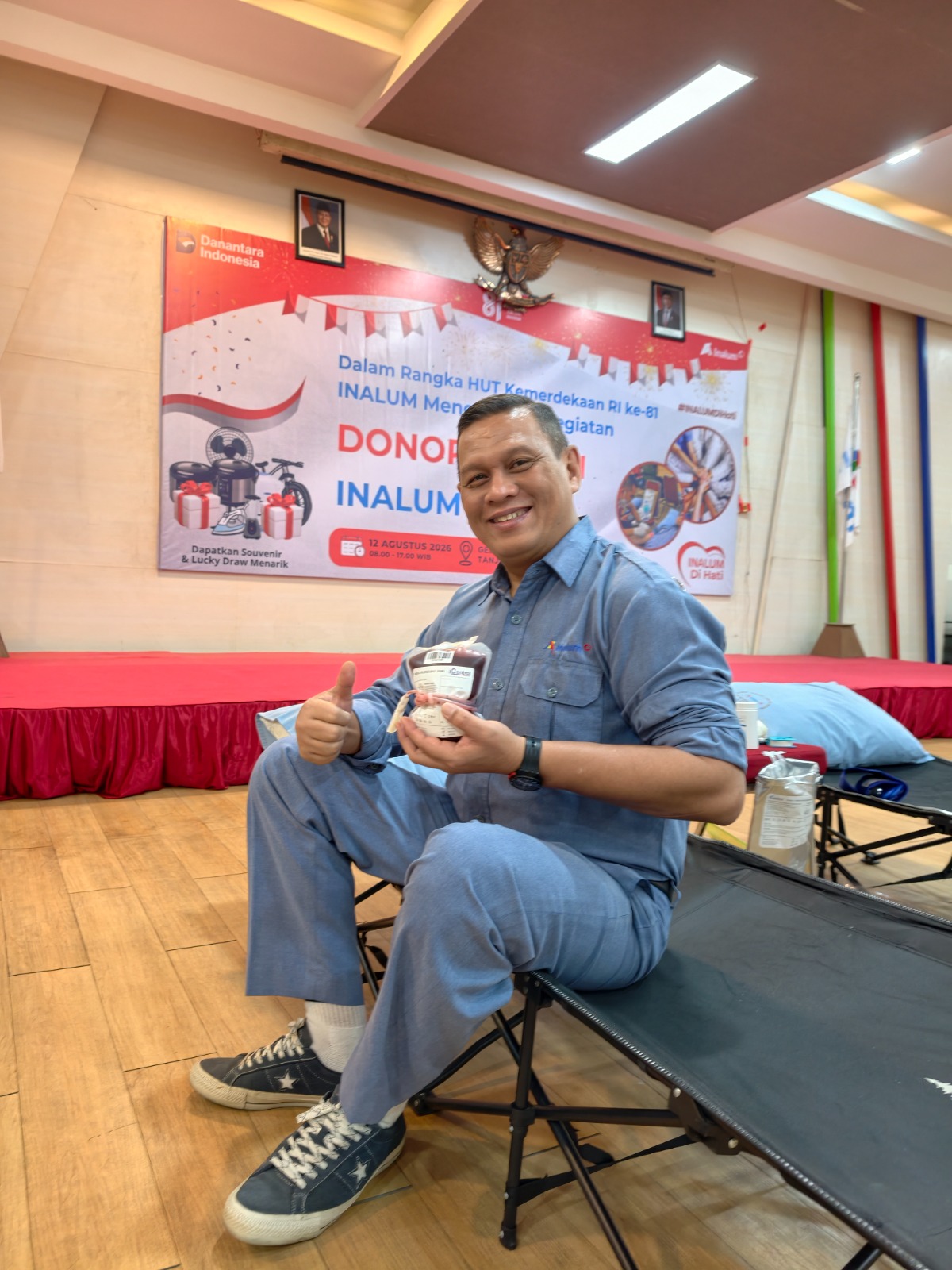 INALUM Gelar Donor Darah, Himpun 626 Kantong Darah 5 IMG 20260813 WA0049